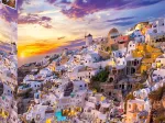 Sunset over Santorini