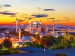 Hagia Sophia at Sunset, Istanbul