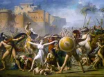 David Jacques-Louis - The Intervention of the Sabine Women
