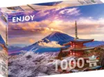 Fuji Mountain in Spring, Japan
