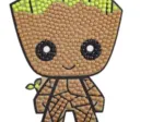 Crystal Art - Diamond Embroidery Kit - Groot