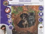 Crystal Art - Diamond Embroidery Kit - Cat and dog