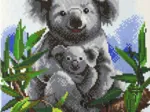 Crystal Art - Diamond Embroidery Kit - Koala