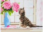 Crystal Art - Diamond Embroidery Kit - Kitten