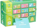 10 Puzzles - Animals Homes Duo