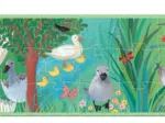 Jigsaw Puzzle - 24 Pieces - Hen Shaped Box - Vegetable Garden and Hens