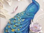 Blue Peacock