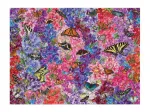 Butterflies In the Sweet Peas 1000 Piece Puzzle - Troy Litten