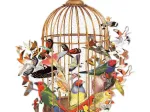 Bouquet of Birds - 750 Piece Shaped Puzzle