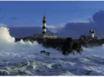 Jigsaw Puzzle - 1000 Pieces - Panoramic - Jean Guichard : Creach Lighthouse, Brittany, France