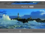 Jigsaw Puzzle - 1000 Pieces - Panoramic - Jean Guichard : Creach Lighthouse, Brittany, France