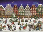Advent Calendar Puzzle - Winter Evening in the City