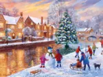 Terry Harrison: Bourton at Christmas