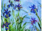 Claude Monet: Irises (Detail)