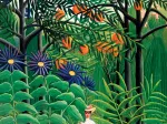 Woman in an Exotic Forest