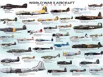 Jigsaw Puzzle - 1000 Pieces - World War II Aircrafts