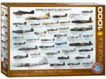 Jigsaw Puzzle - 1000 Pieces - World War II Aircrafts