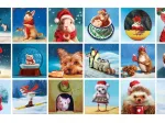 Advent Calendar - Christmas Animals - 24 Puzzles