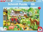 Jigsaw Puzzle - 100 Pieces - Happy Farm