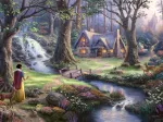 Thomas Kinkade - Disney, Snow White