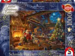 Thomas Kinkade - Santa Claus and His Secret Helper