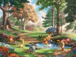 Thomas Kinkade - Disney - Winnie The Pooh