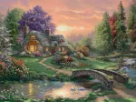 Thomas Kinkade - Sweetheart Retreat