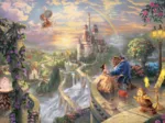 Thomas Kinkade - Disney Beauty and the Beast