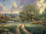 Jigsaw Puzzle - 1000 Pieces - Thomas Kinkade : Country Idyll