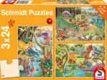 3 Puzzles - Fun with Dinosaurs