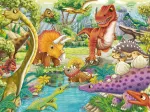 3 Puzzles - Fun with Dinosaurs