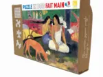 Handgeschnittenes Holzpuzzle - Paul Gauguin - Arearea