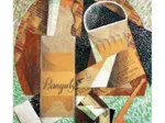 Handgeschnittenes Holzpuzzle - Juan Gris: Eine Flasche Banyuls