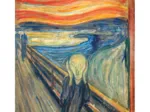 Handgeschnittenes Holzpuzzle - Edvard Munch: Der Schrei