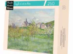 Handgeschnittenes Holzpuzzle - Claude Monet - Frühling In Giverny