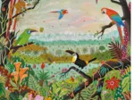Handgeschnittenes Holzpuzzle - Alain Thomas: Jungle