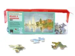 Handgeschnittenes Holzpuzzle - Monet: Regatta In Argenteuil