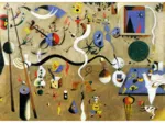 Handgeschnittenes Holzpuzzle - Miro: Carnaval