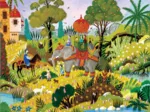 Handgeschnittenes Holzpuzzle - Alain Thomas