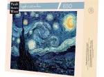 Handgeschnittenes Holzpuzzle - Sternennacht