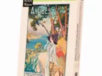 Handgeschnittenes Holzpuzzle - Plm-Poster: Antibes