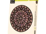 Handgeschnittenes Holzpuzzle - Rosette Notre Dame