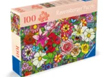 Wellness & Puzzle - Stained Glass Flowers