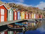 XXL Pieces - Feel Well & Puzzle - Colorful Houses In Sweden