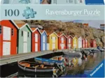 XXL Pieces - Feel Well & Puzzle - Colorful Houses In Sweden