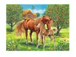 XXL Jigsaw Puzzle - Horse Happiness in the Meadow