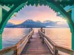 Puzzle Highlights - Dream Paths - Lake Annecy Footbridge