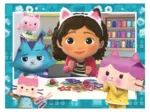 4 Puzzles - Gabby's Dollhouse