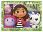 4 Puzzles - Gabby's Dollhouse