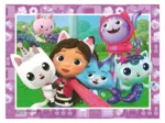 4 Puzzles - Gabby's Dollhouse